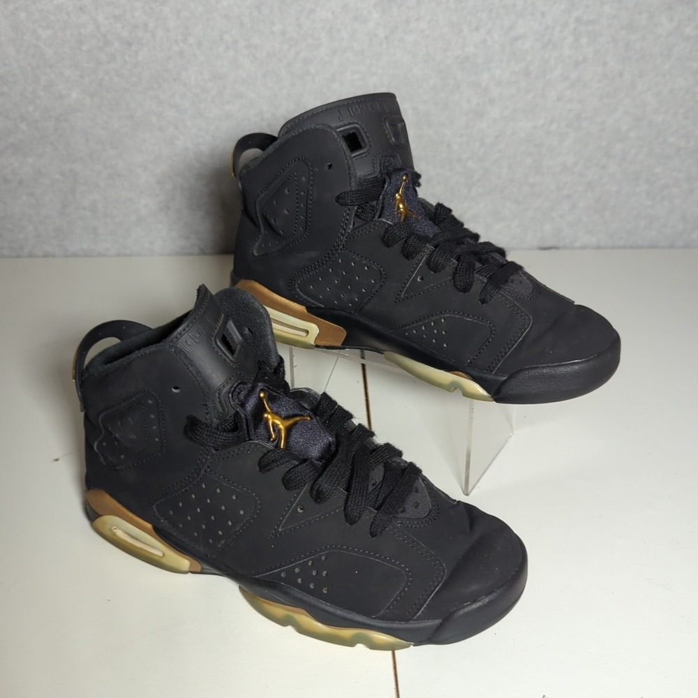 Jordan 6 Retro DMP 2020 (GS)‎ Black/Gold CT4964-007 Kids Size 4.5Y